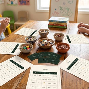Bible Bingo Printable Game, 30 Unique Cards, Sunday School Activity, Church Game Night, Bible Characters Game for Kids, Adults