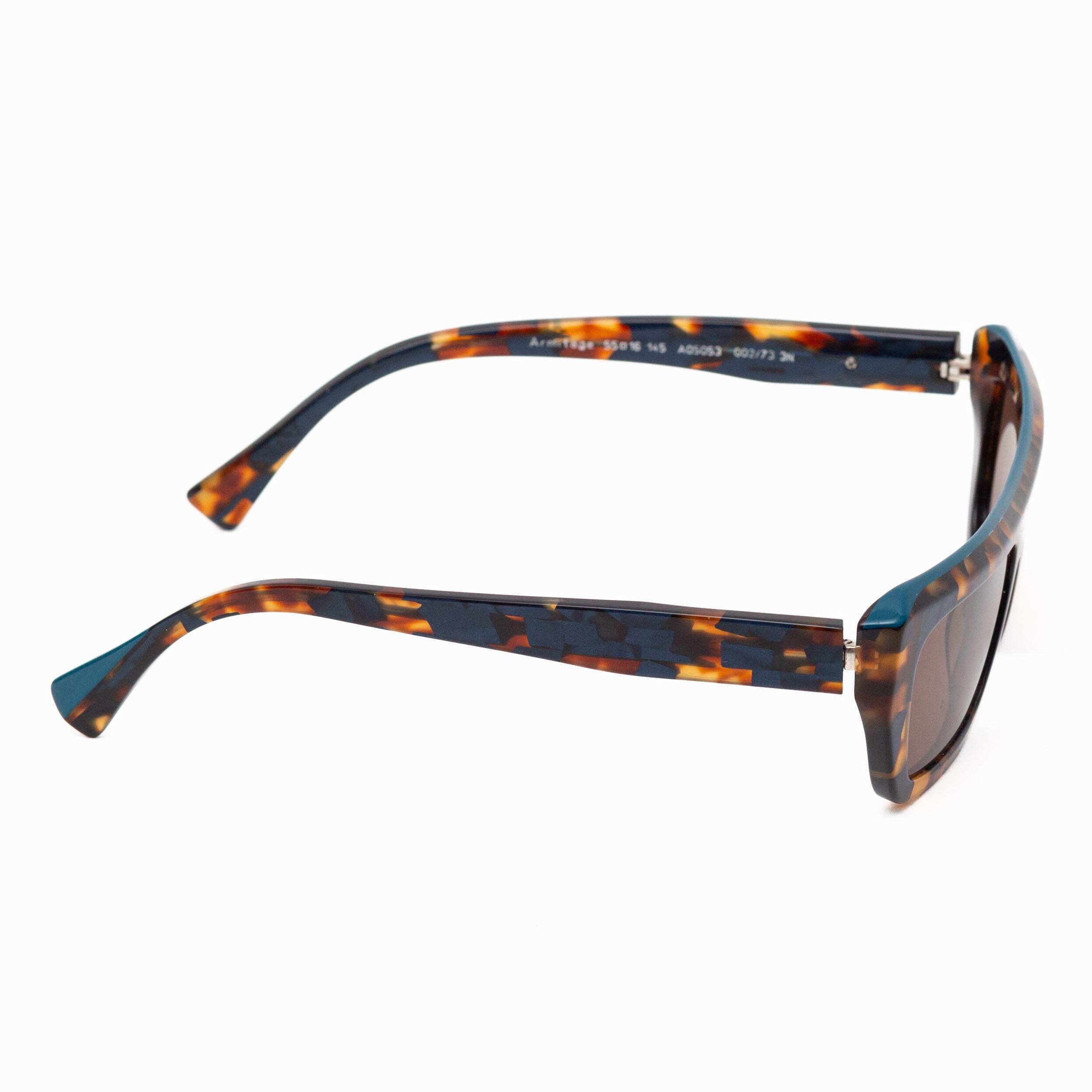 Alain Mikli A0 5053 Armitage 002/73 Teal Brown Tortoise  display picture 2