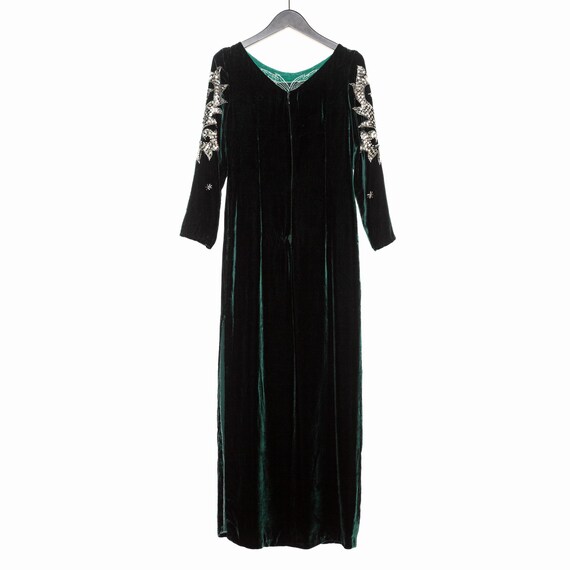 formal sleeveless dress for women Elliot High Neck Maxi - Black puff sleeve holiday dress main image 1
