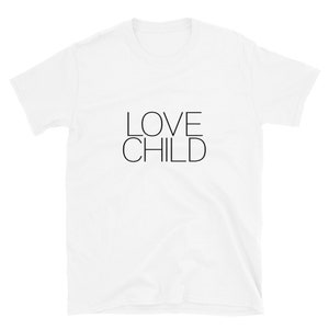 AMOR NIÑO camiseta unisex de manga corta NEGRO