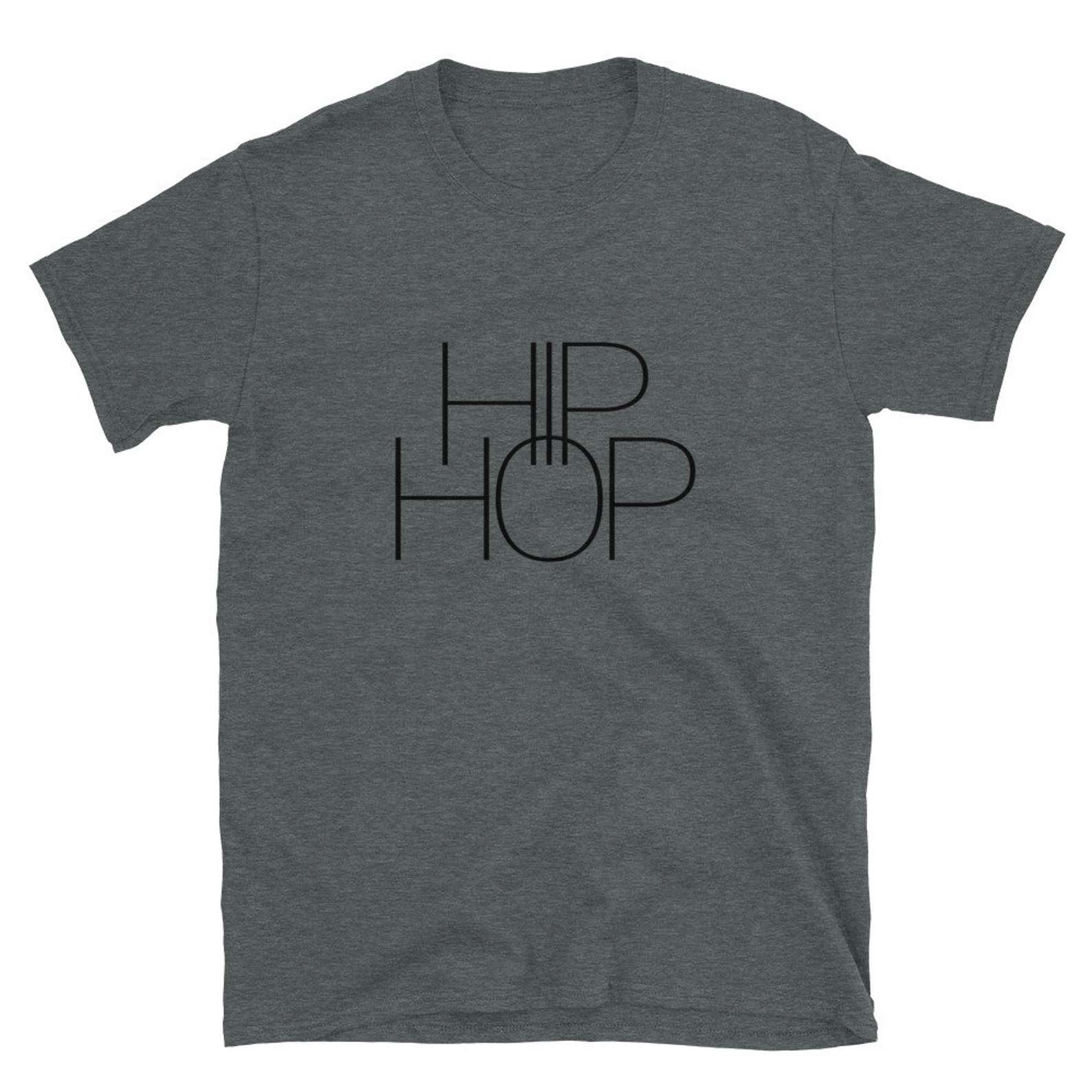 HIP-HOP Short-sleeve Unisex T-shirt WHITE - Etsy