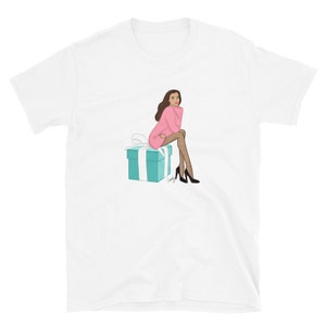 Tiffany Confezione regalo maglione rosa, T-shirt unisex a maniche corte
