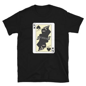 Ninja, Black, agent, Japan, body guarding, skills, focus, expert, martial arts, Ninjutsu, judo, jujutsu kendo,Short-Sleeve Unisex T-Shirt