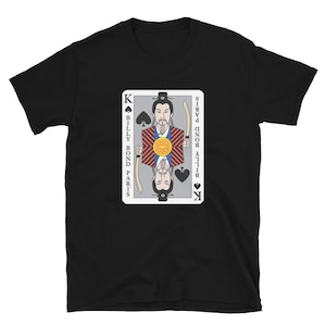 Emperor, Spielkarte, Billy Bond Paris, James Bond, Spieler, Gewinner, Poker, Kunst, Mode, Supreme, Kurzärmeliges Unisex T-Shirt