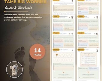 Anxious Parent Passing Worry to Your Child? Guide to Model Calm, Brave Coping 5-8