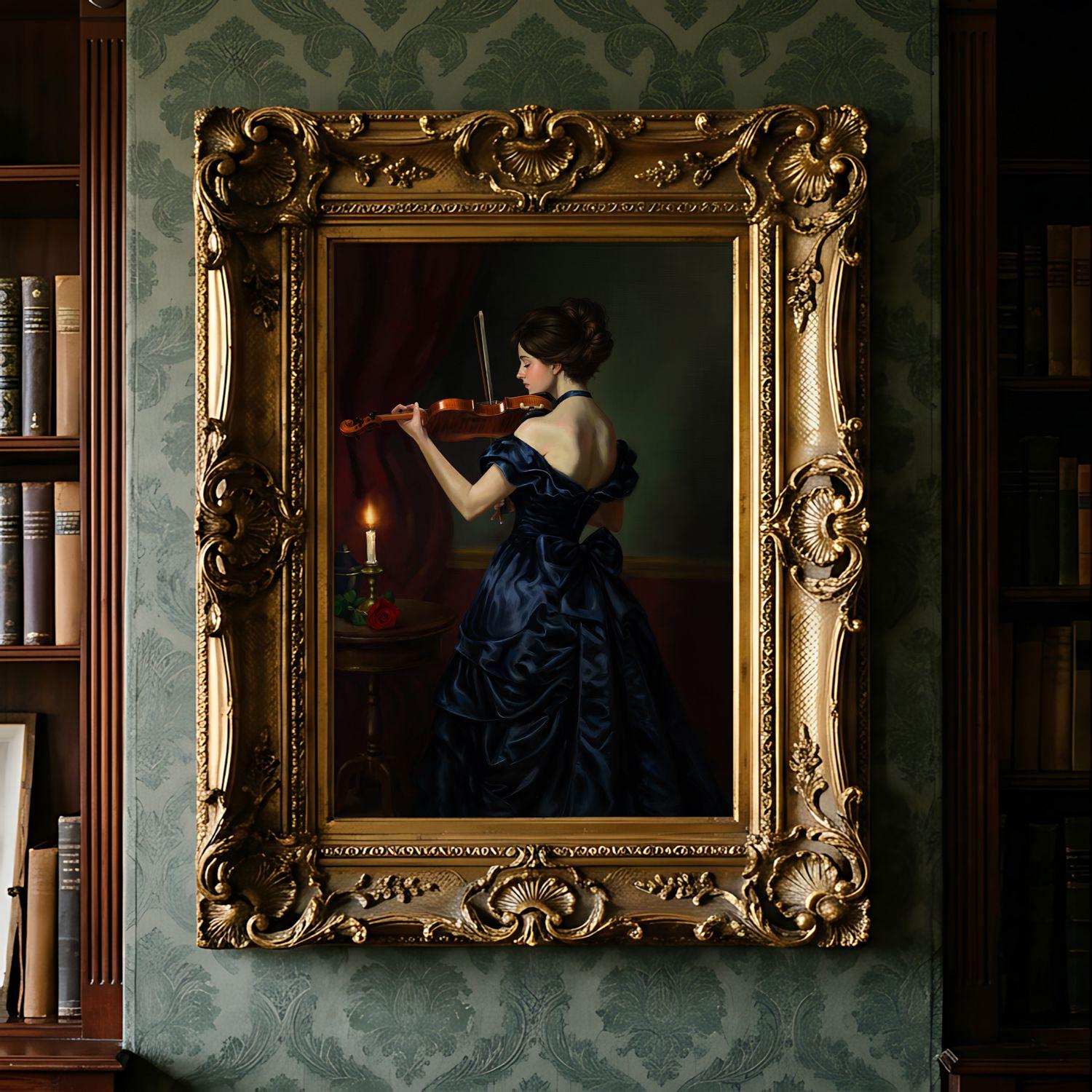 Violinist Painting - Etsy