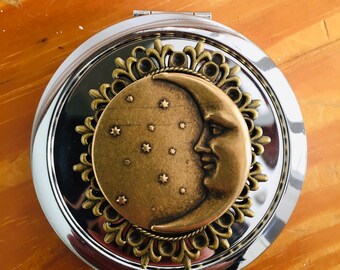 wallpapers How To Make A Moon Mirror man in moon mirror etsy