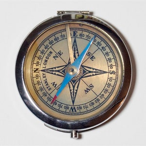 K+R ORBIT NICKEL pocket compass