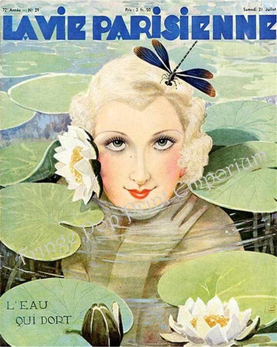 French Art Deco Fashions in Pochoir Prints from the 1920s