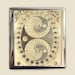 Antique Moon Phase Cigarette Case Business Card ID Holder Wallet Astronomy Astronomical Outerspace Outer Space Universe Science Lunar 