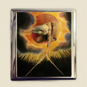 William Blake Zigarettenetui Visitenkarte Ausweishalter Brieftasche Antike Tage Feine Kunst Malerei Poesie