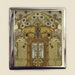 Art Nouveau Butterfly Cigarette Case Business Card ID Holder Wallet Floral Flower Flowers Pattern 