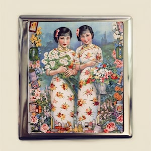 big cigarette case Extra Large Metal Cigarette Case Silver