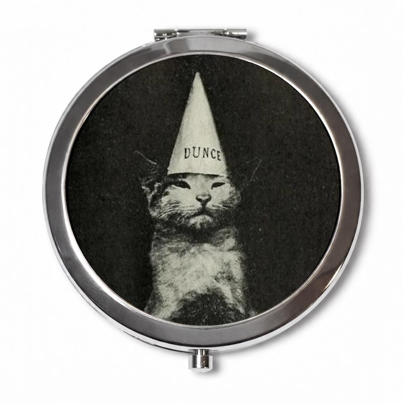 Mini Merror Quirky Compact Mirror - Etsy