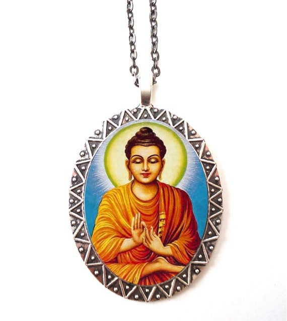 Etsy buddha necklace sale