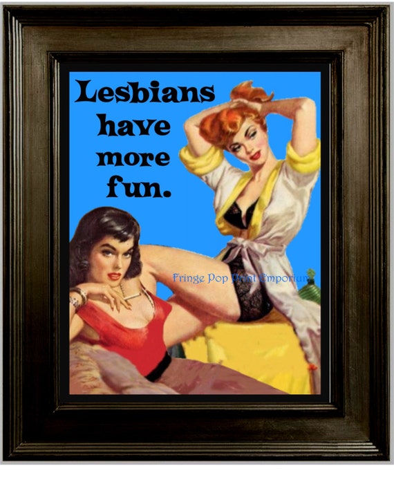 Retro Vintage Lesbian