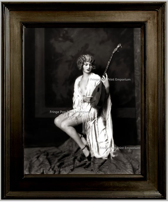 Follies Flapper Art Print 8 X 10 - Art Deco - Jazz Age - Burlesque