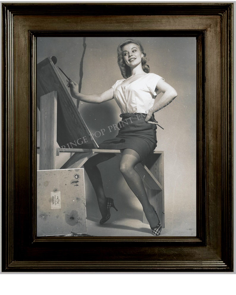 Gil Elvgren Pin up Girl Art Print 8 X 10 Painting Reference Etsy