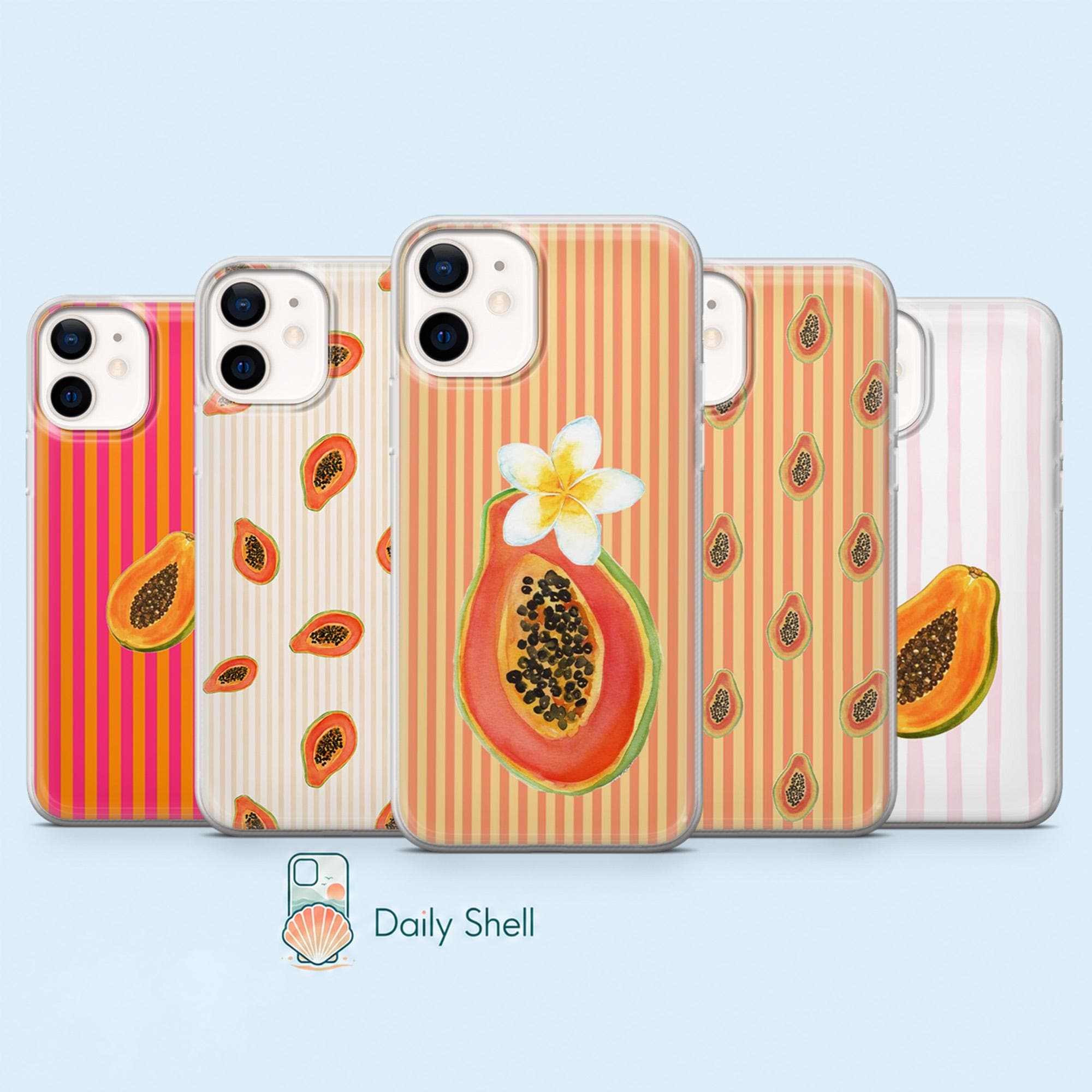 Papaya iPhone Case - Etsy