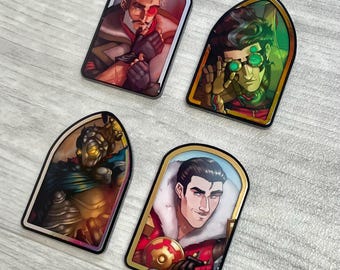 Koelkastmagneten - League of Legends - Viktor, Jayce