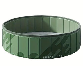 Piscina per animali, verde militare
