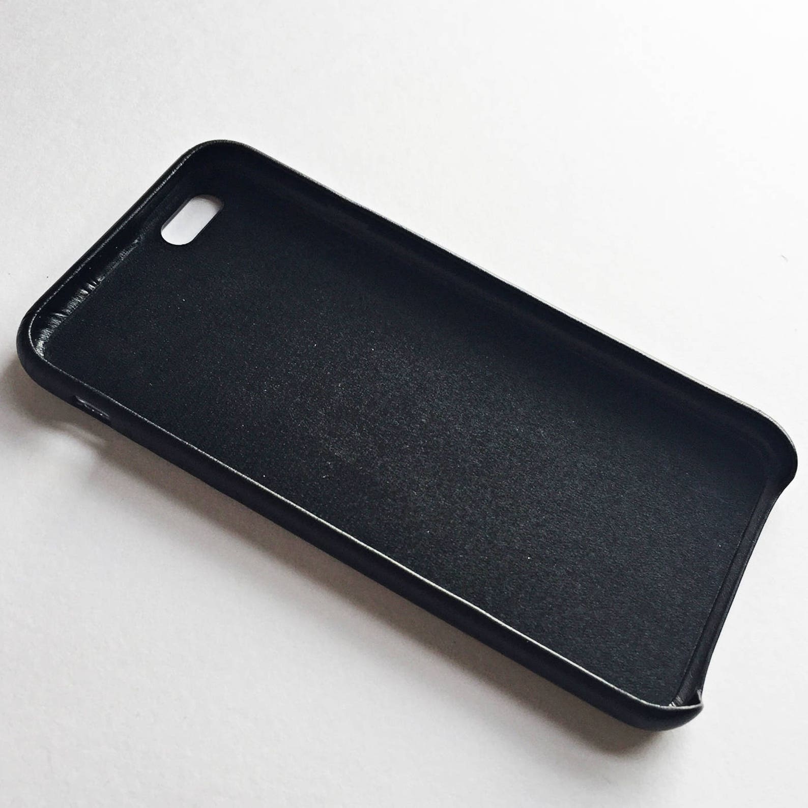 Black Faux Leather Embossed Phone Case Embossed Iphone 13 Etsy UK