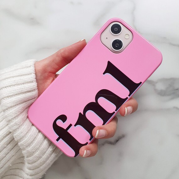 FML Pink Phone Case - iPhone 14, Hot Pink Glossy Case, iPhone 11 PRO Case,  Samsung S22 Case, Barbiecore, Pink Phone Case - Etsy