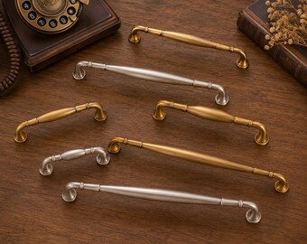 Cabinet Handles, Modern Kitchen Drawer Pulls, Sleek Furniture Hardware, Vintage Style Cabinet Knobs, Wardrobe Handles and Pulls