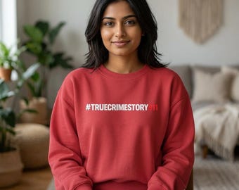 Sweat-shirt True Crime Obsession | #TrueCrimeStory911, vintage Dye Comfort