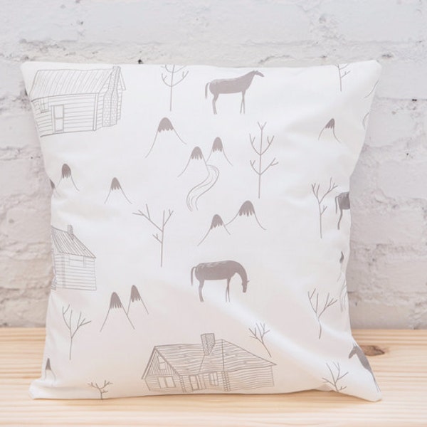 Pillow Cover - Throw Pillow Cover - Cushion Cover- Eco Friendly