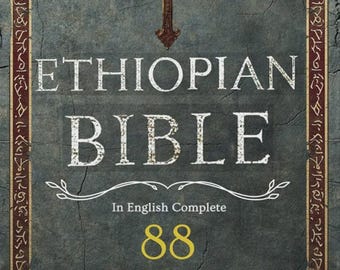 Biblia etíope en inglés: 88 libros con apócrifos y Sagradas Escrituras