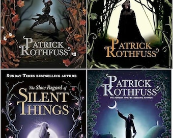 Colección Crónica del Asesino de Reyes de Patrick Rothfuss / Paquete de libros de fantasía