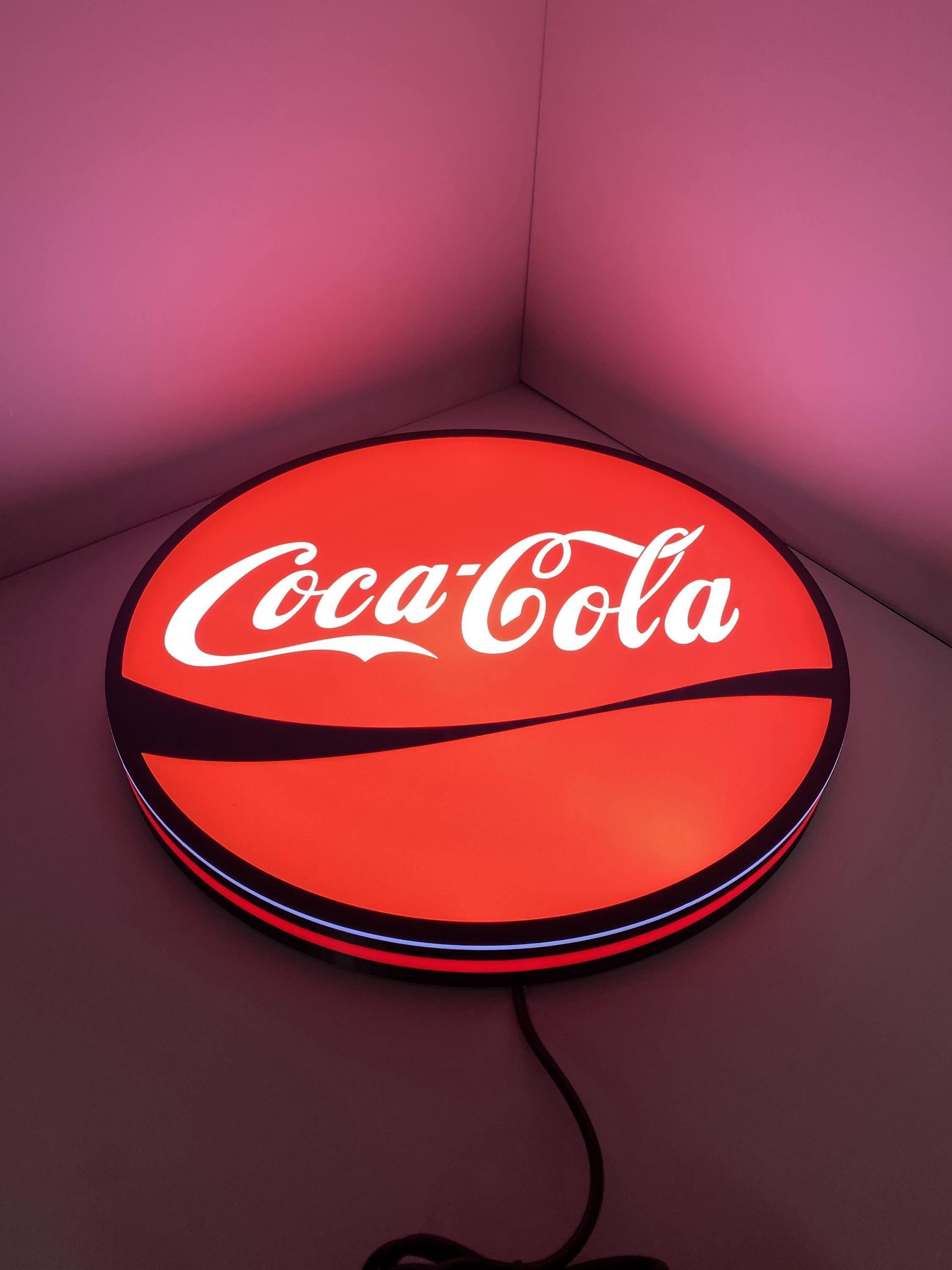 Coca Cola Led Sign - Etsy UK