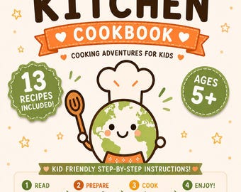 Ricettario per bambini "Little World Kitchen"