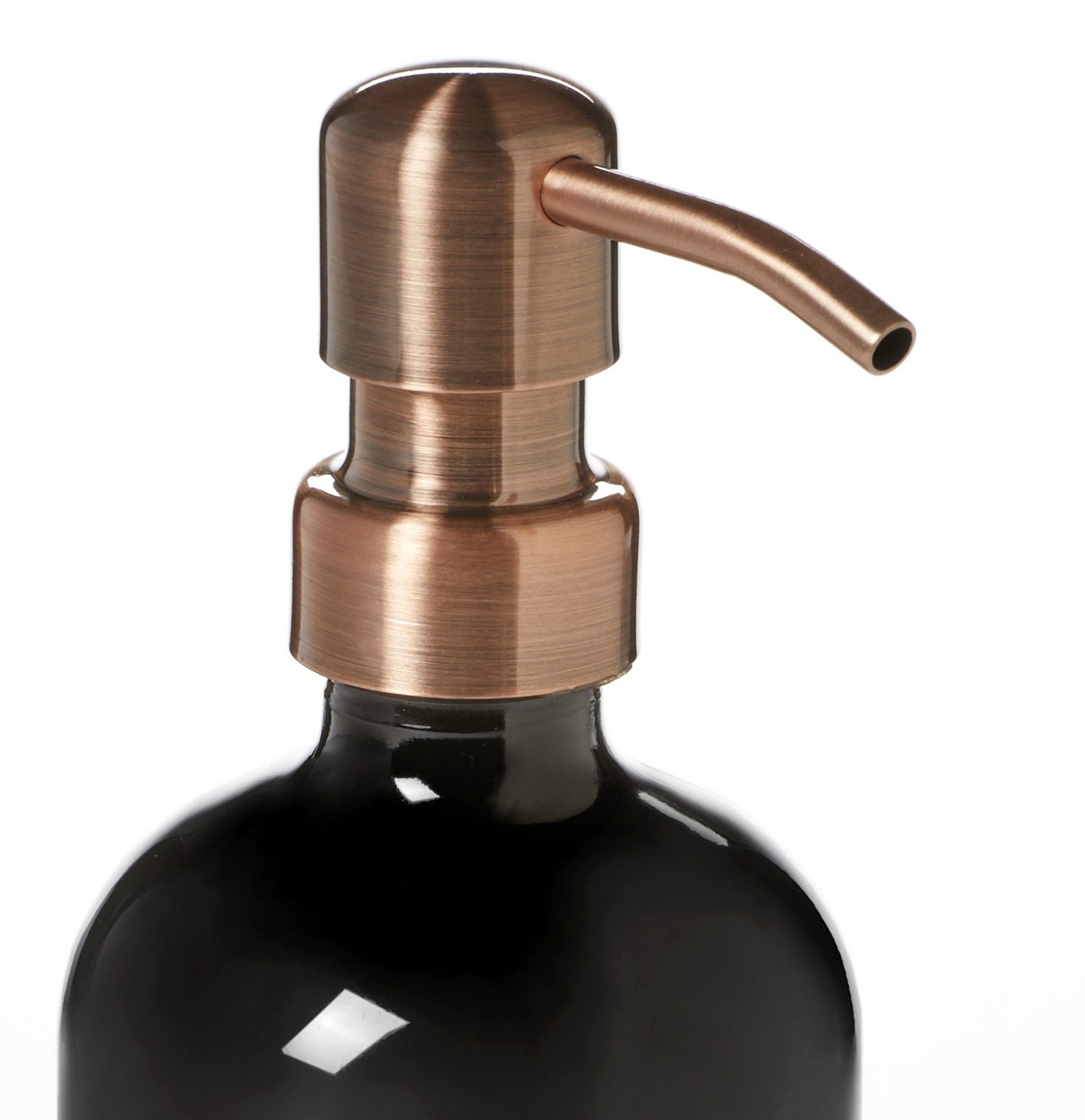 black soap pump