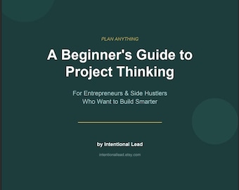 Planeje Tudo: Um Guia para Iniciantes em Pensamento de Projetos para Empreendedores e Trabalhadores Paralelos