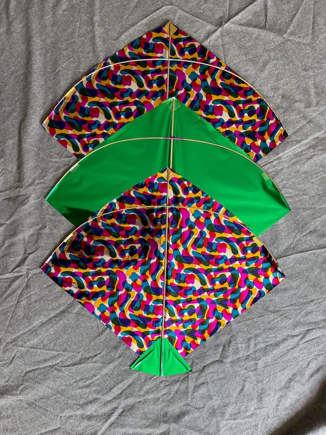 Foil Kites Rainbow Hand Kites Party Favors Gift for Kids Etsy