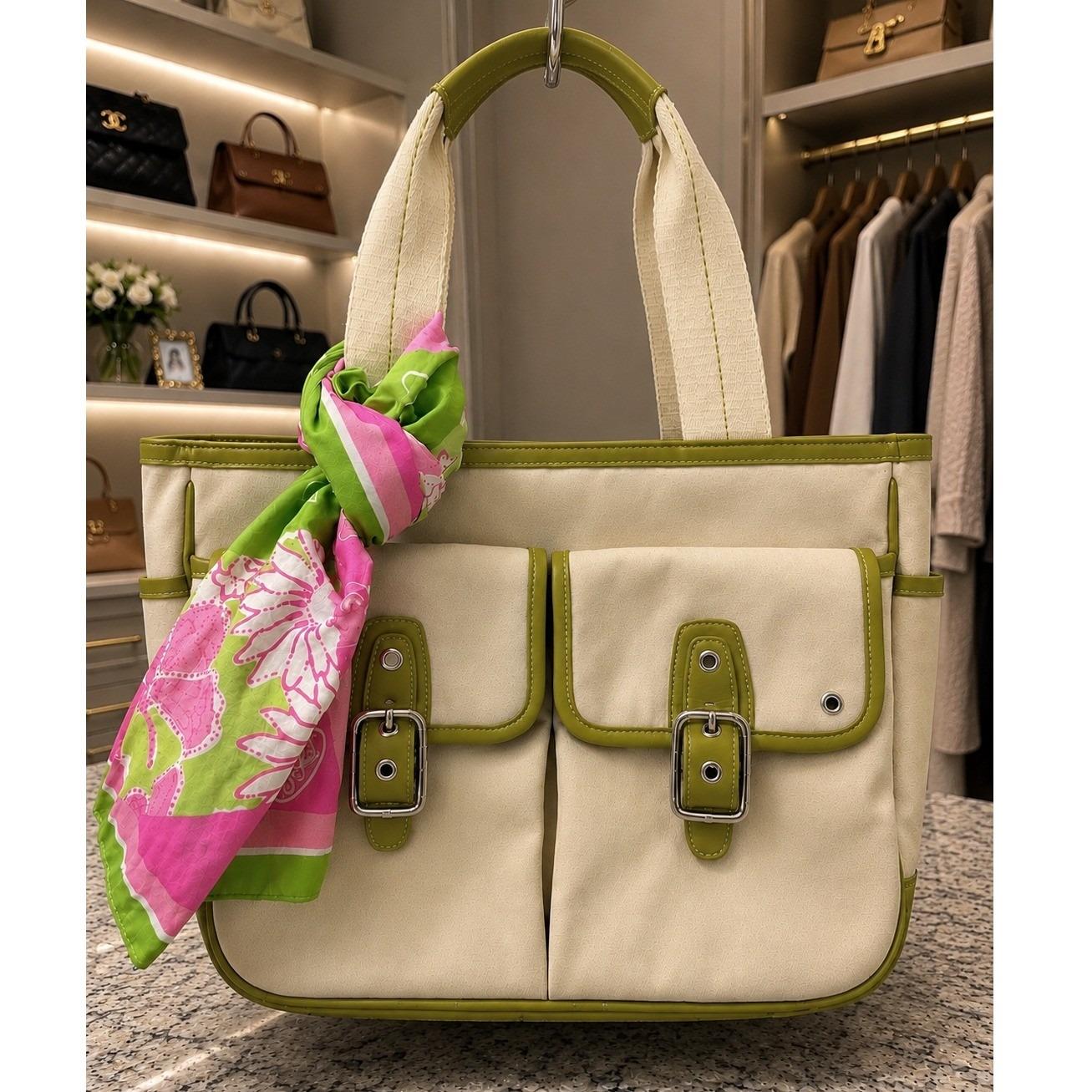 Coach Y2k Green - Etsy