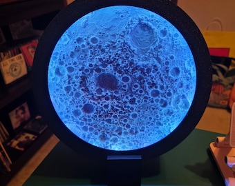 RGB LED Moon Desk Wall Lamp