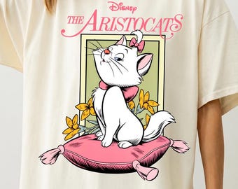 Disney The Aristocats Marie Vintage Shirt, Cute Marie Cat Tee, Disney Cat Lover Shirt, Retro Aristocats Graphic Tee, Gift for Disney Fans