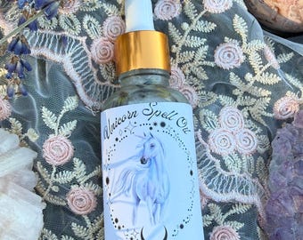 Unicorn spell oil (1oz)- healing, innocence, purification