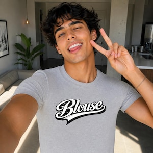 Blouse Gay Shirt | Femme Gay Tee | Fem Top Shirt | Funny Gay Shirt | LGBTQ Slang Tee | Twink Shirt | Gay Pride Gift | Gay Apparel