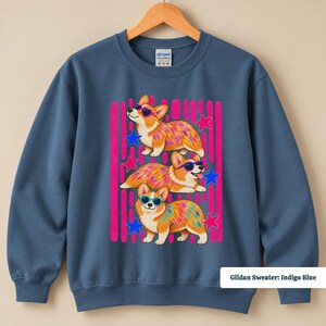 Corgi shirt for anyone obsessed with corgis, funny corgi shirt, corgi sweatshirt, corgi gifts, corgi merchandise, retro corgi shirt with pink stripe design, pink corgi shirt, corgi mom shirt, corgi tshirt, custom corgi shirt, corgi shirt men, 90s corgi tee and corgi lover gift