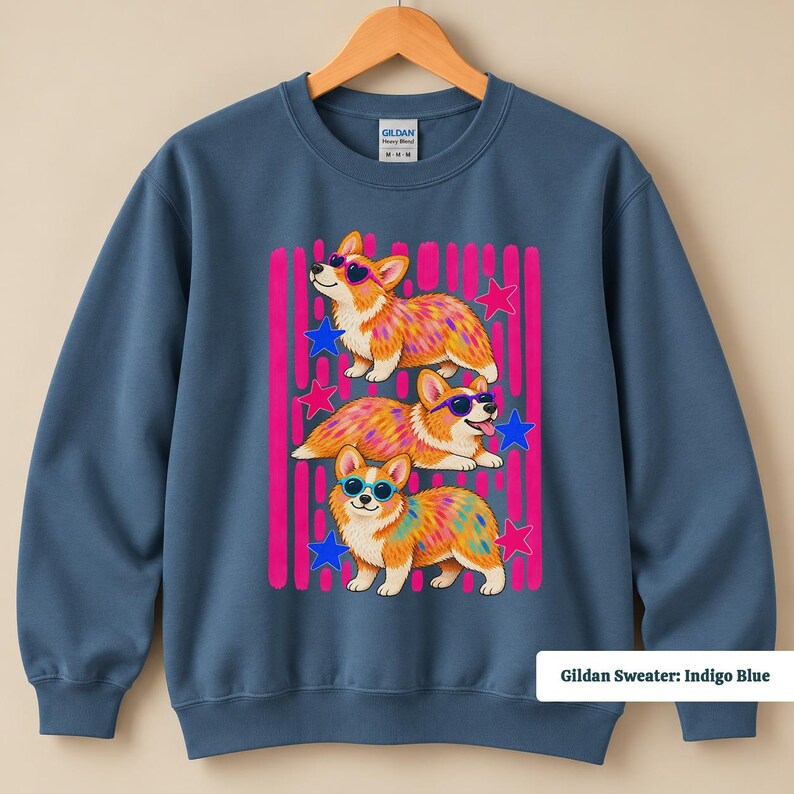 Corgi shirt for anyone obsessed with corgis, funny corgi shirt, corgi sweatshirt, corgi gifts, corgi merchandise, retro corgi shirt with pink stripe design, pink corgi shirt, corgi mom shirt, corgi tshirt, custom corgi shirt, corgi shirt men, 90s corgi tee and corgi lover gift