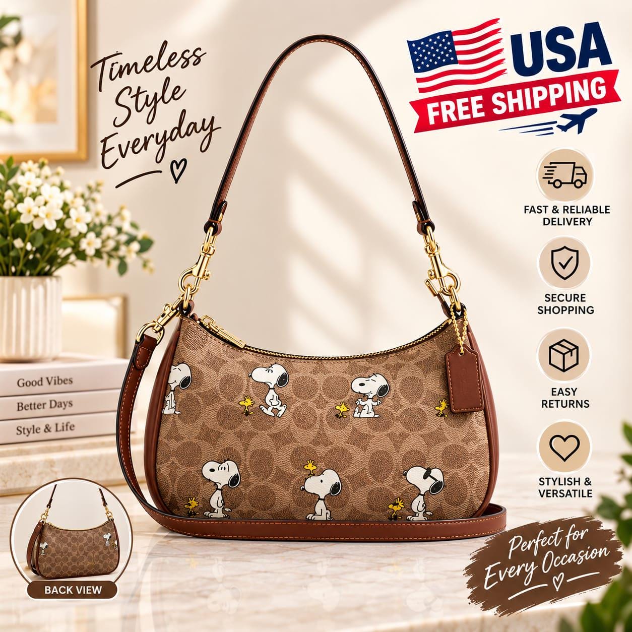 Coach Peanuts Handbags - Etsy