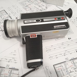 Cinepresa COSINA MACRO HDL-765 per pellicole Super 8 testata funzionante