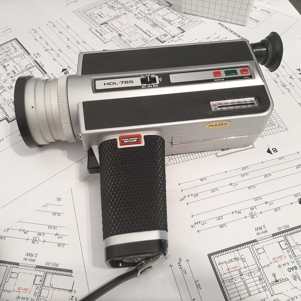 Filmkamera COSINA MACRO HDL-765 für Super 8 Filme getestet auf Funktion