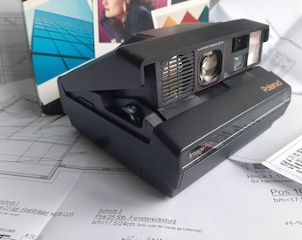 Cámara instantánea POLAROID Image Pro con adaptador para película i-Type (cámara mejorada)
