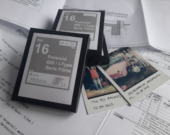 2pcs or 5 pcs POLAROID Photo Box for 16 films serie 600, SX-70 and i-Type