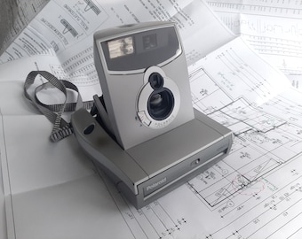 POLAROID 1200FF Image System instant camera with adapter for i-Type film (upgraded camera)